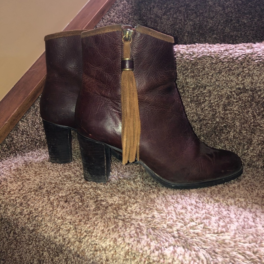 GUC Ralph Lauren Leather Booties